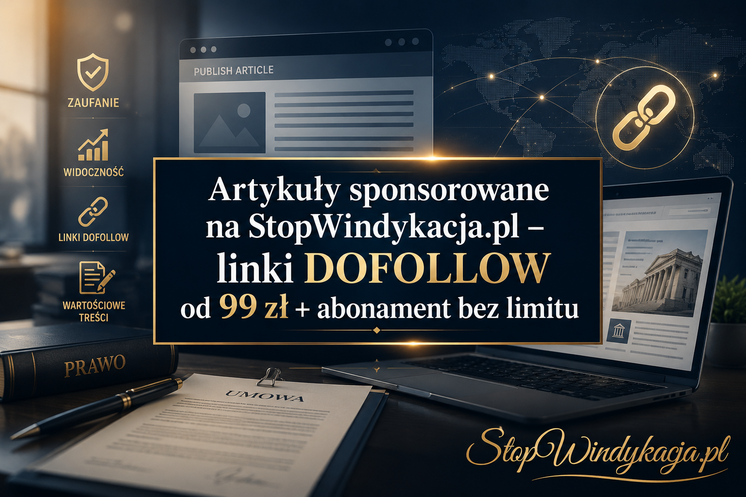 Artykuły sponsorowane na StopWindykacja.pl – linki DOFOLLOW od 99 zł + abonament bez limitu