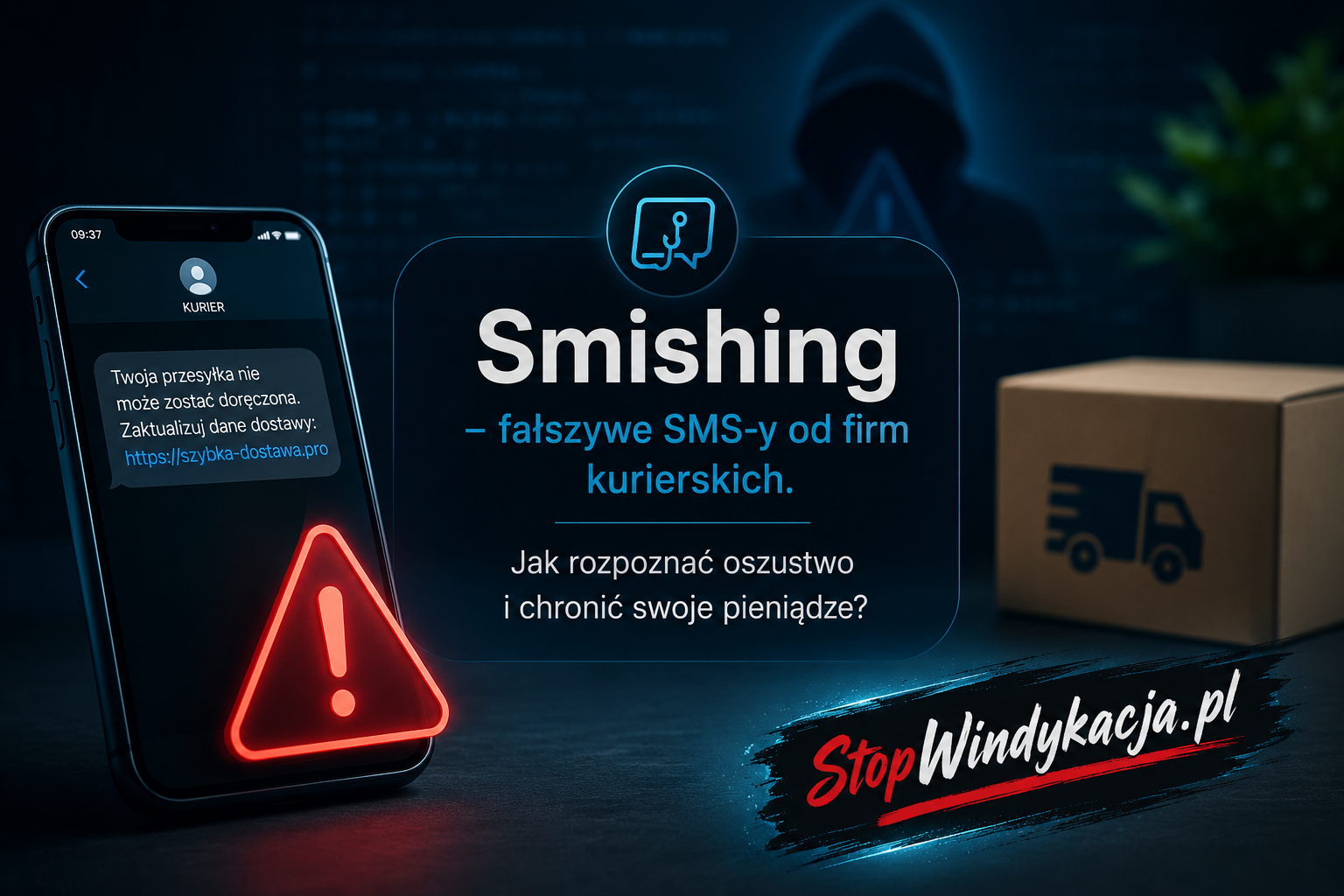 Smishing – fałszywe SMS-y od firm kurierskich. Jak rozpoznać oszustwo i chronić swoje pieniądze?