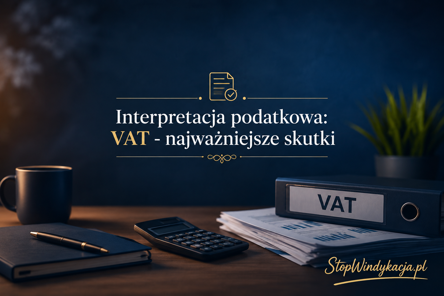Interpretacja podatkowa: VAT - najważniejsze skutki